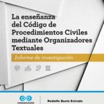 La enseñanza del código de procedimientos civiles mediante organizadores textuales: informe de investigación